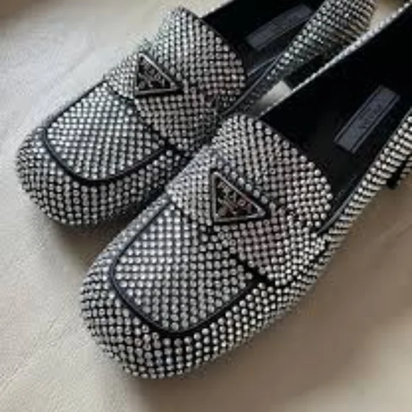PRADA Crystal Loafers - Picture 12 of 16